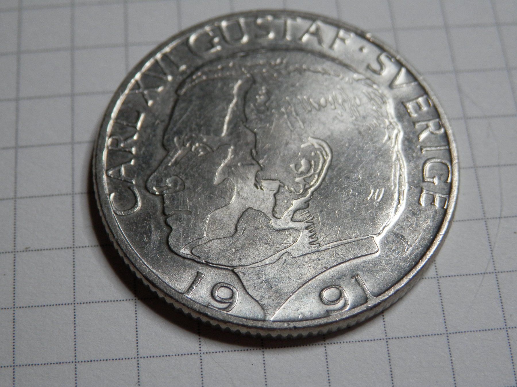 Tutti le monete: Schweden  1 Krone, 1991 neu – Nuovo (secondo la descrizione) da Weiach venduto da weiach81