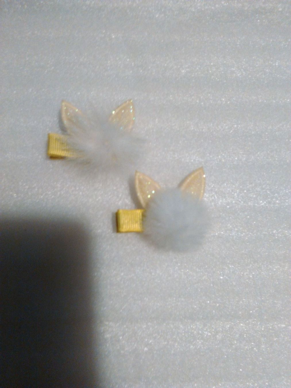 Haarschmuck: HAARKLIPS;KANINCHEN UHREN;GELB – Neu (gemäss Beschreibung) aus Basel von bijoutrie_4 4