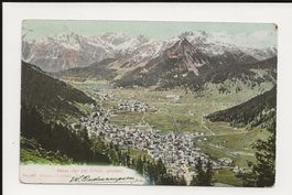 AK 1906 Davos von der Erbalp gesehen