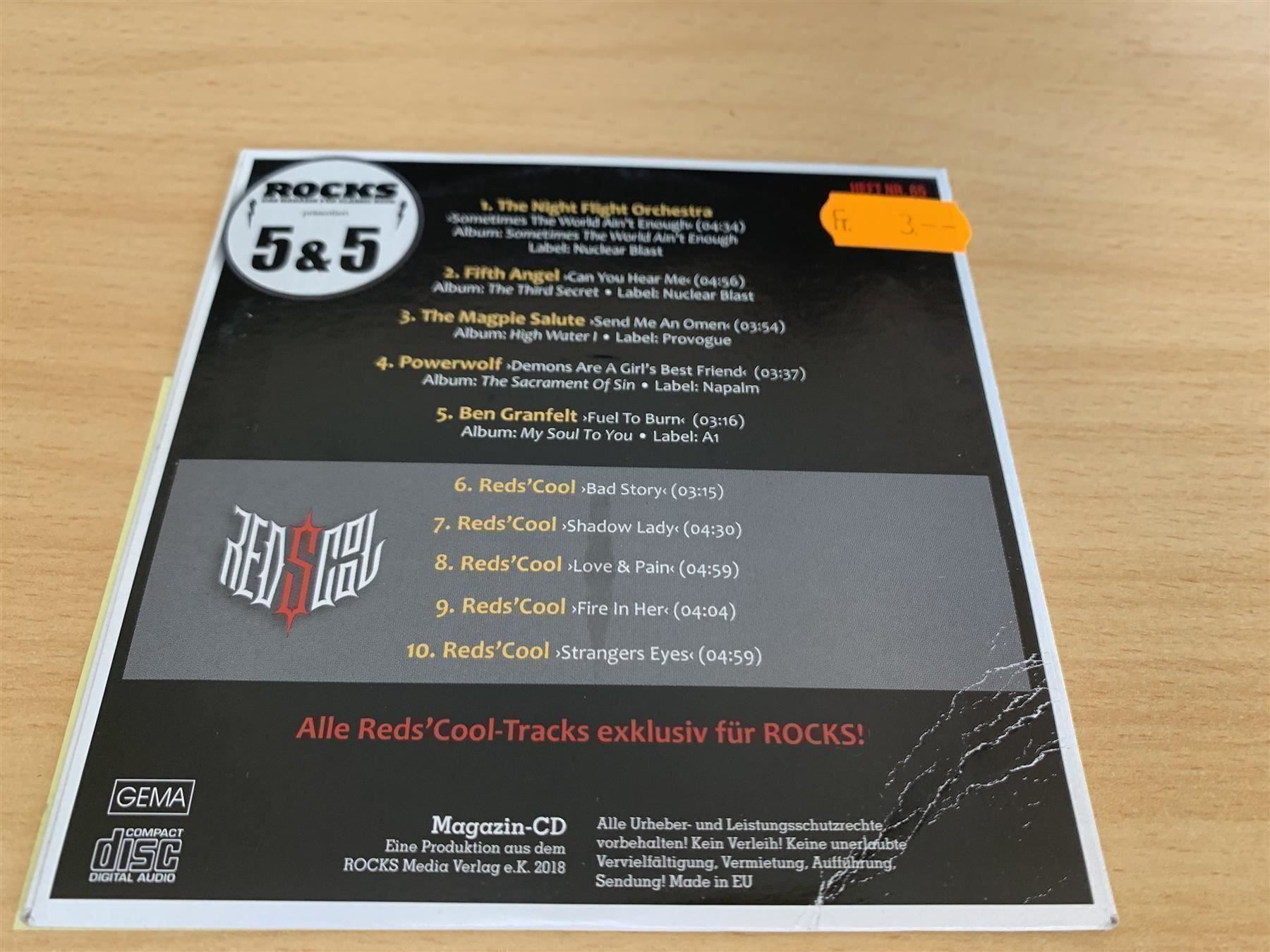CD: Rocks Präsentiert 5 & 5 – Usato da Rikon im Tösstal venduto da Alpenmutz 1
