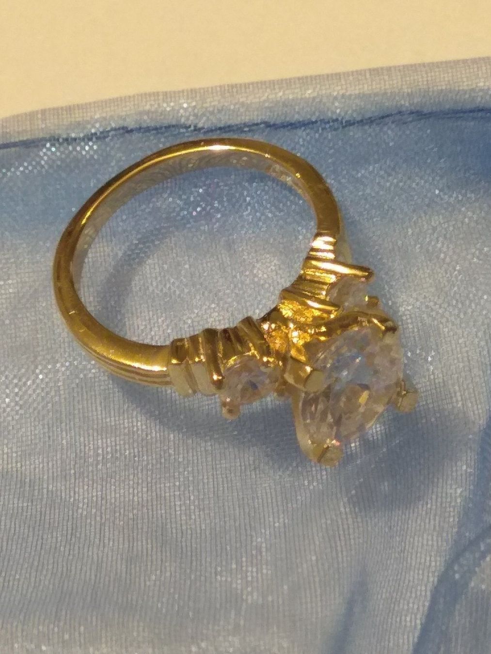 Ringe: Traumhafter vergoldeter Zirkoniaring Gr. 54 – Neu und originalverpackt aus Münchenbuchsee von Daniel0133 2