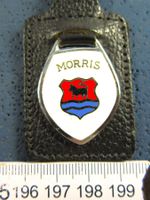 MORRIS Auto Schlüsselanhänger ledrig Enamel MADE IN ENGLAND