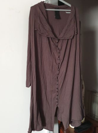 Rundholz Kleid/Longstrickjacke Gr. L