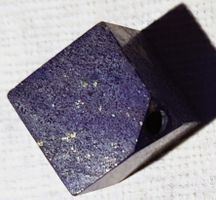 Lapislazuli Anhänger, Edelstein, Anhänger für Kette Quader