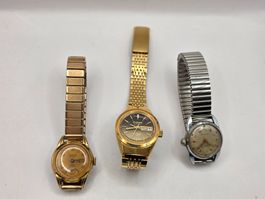 3 Damenuhren  - Vintage Sammlerstueck (69)