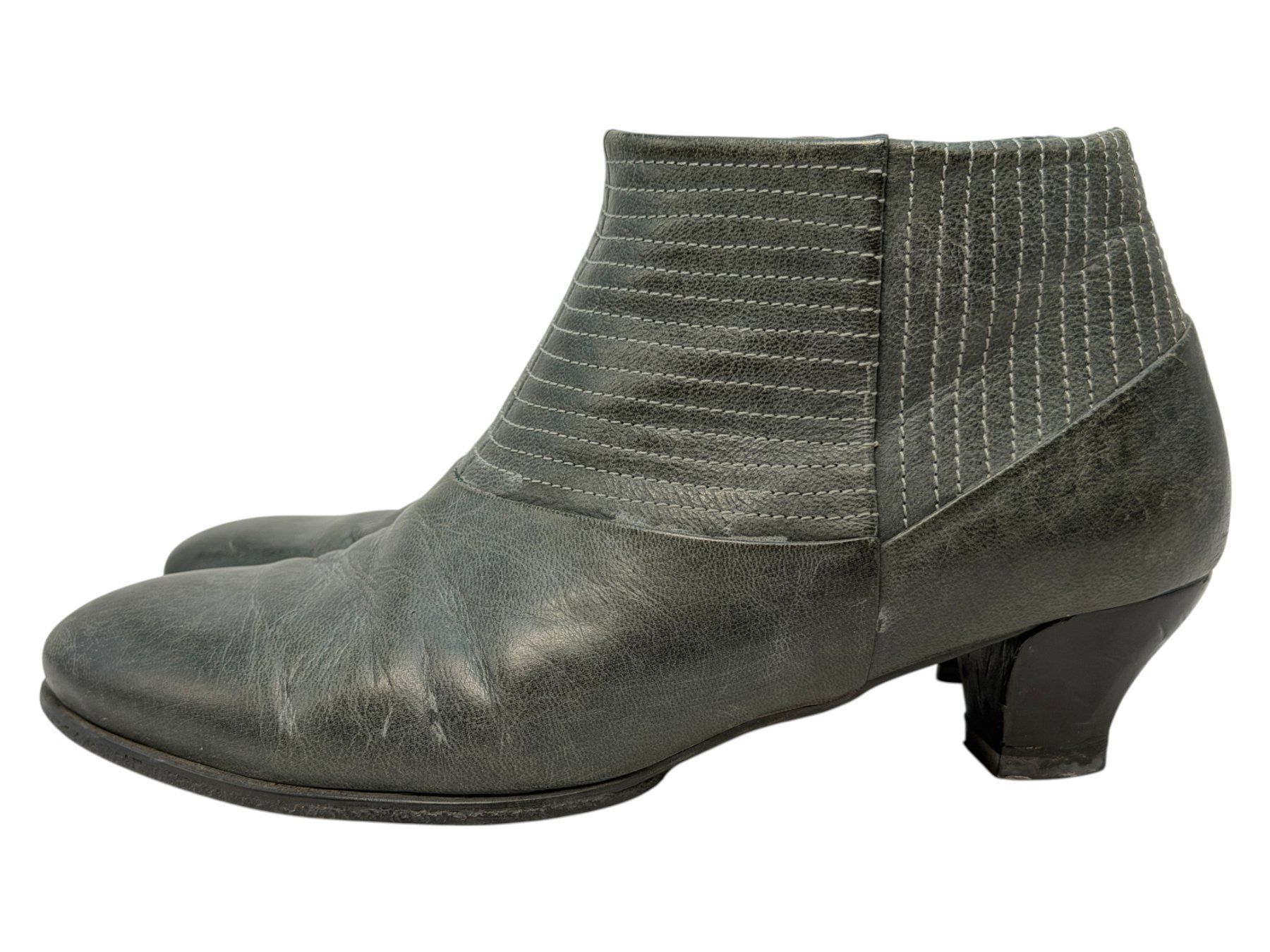 Think Damenschuhe: Bottines Think cuir gris. Pointure 37 – Gebraucht aus Cossonay-Ville von Retrova 5