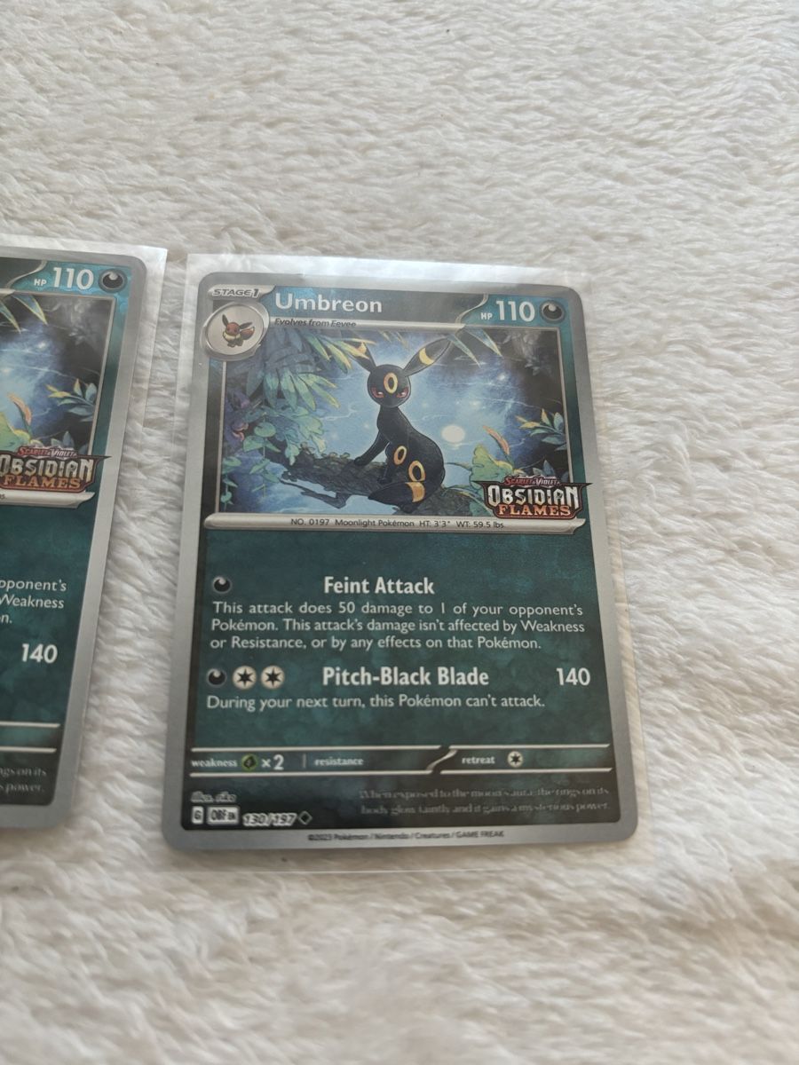Pokémon Carte collezionabili: Umbreon Obsidian Flames Stamped 130 – Nuovo (secondo la descrizione) da Stans venduto da bet4benz 3