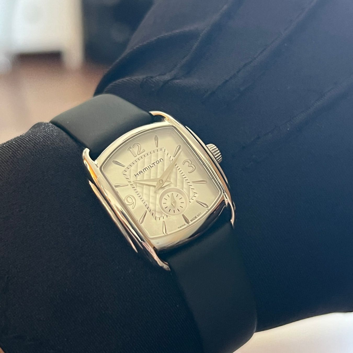 Hamilton Orologi: Hamilton Bagley Silver Dial H123510 – Usato da Carouge GE venduto da Watchaser 3
