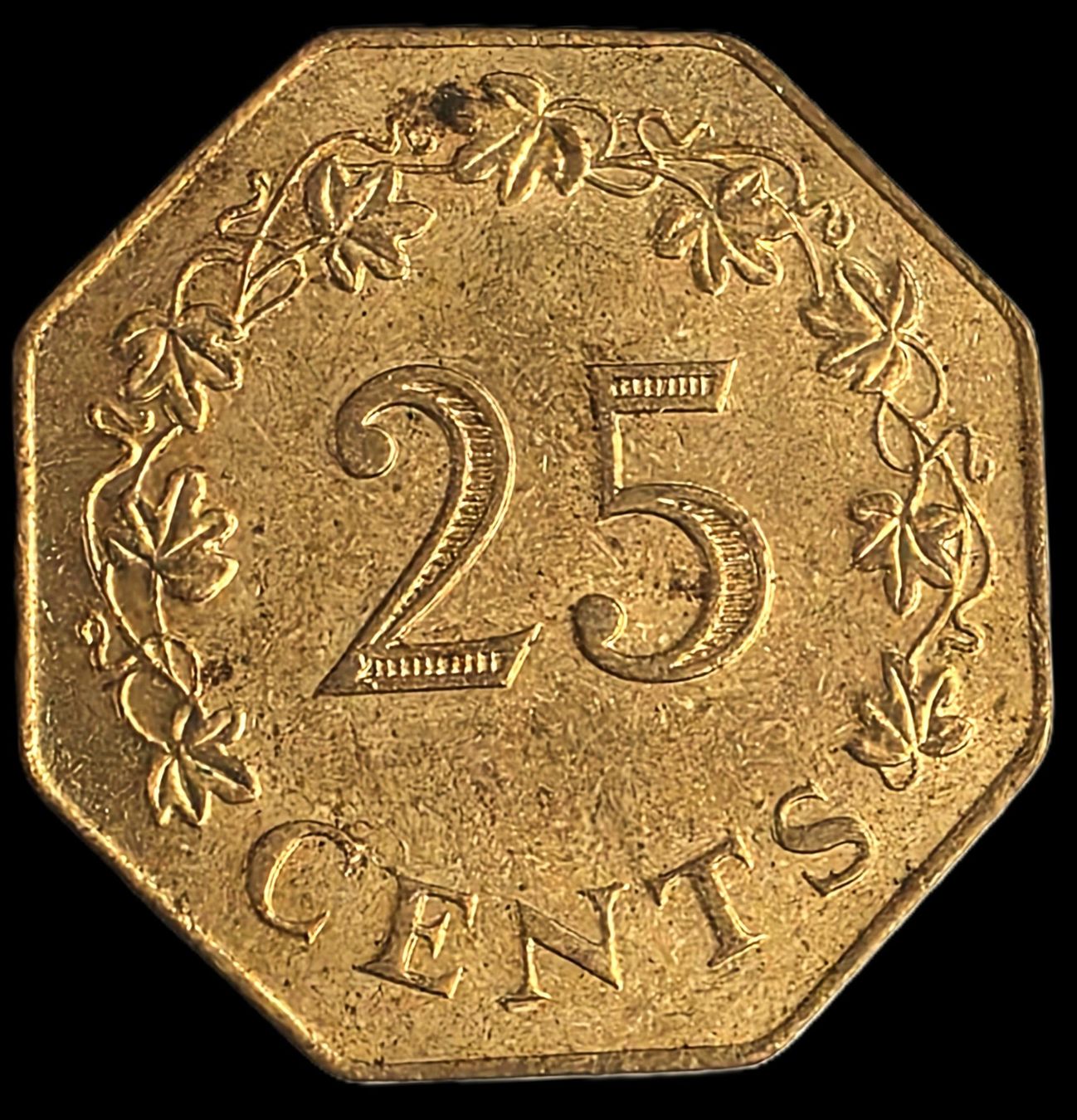 Tutti le monete: MALTA 25 CENTS 1975 – Usato da Winterthur venduto da Creso70 1