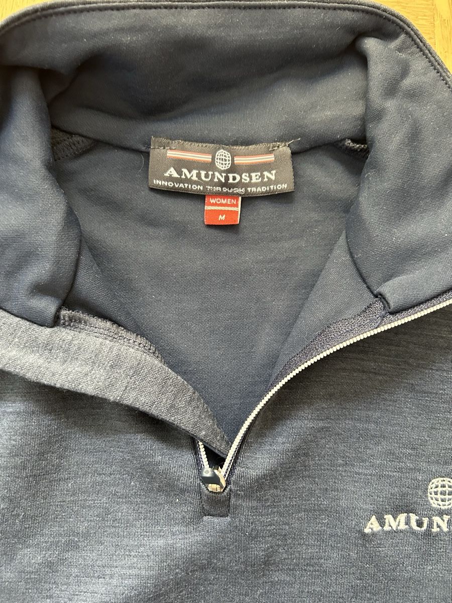 Maglioni & Felpe: Amundsen Midlayer half zip blau Gr.M – Nuovo (secondo la descrizione) da Utzigen venduto da Crisbo 1