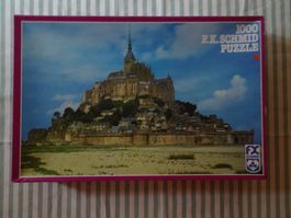 Schmid Puzzles - Mont St. Michel France - 1'000 Teile - M221