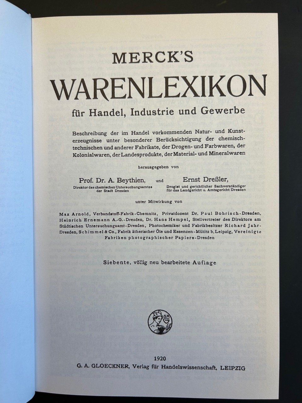 Libri: Merck's Warenlexikon – Usato da Zürich venduto da chrigolo1 2