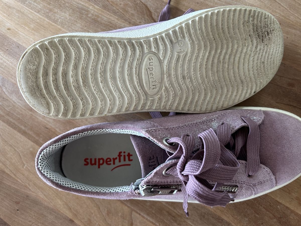 Superfit Scarpe per ragazze: Superfit Grösse 34 Mädchen Sneaker – Usato da Herisau venduto da knustine 2