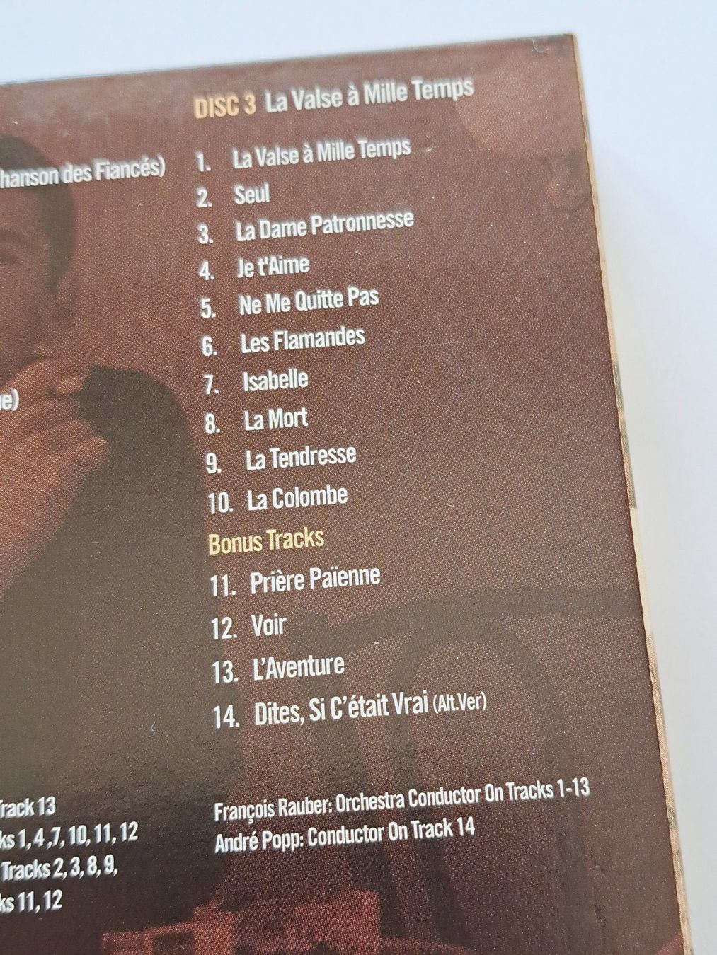 CD: Cd Jacques Brel - Je t'aime Compilation Remasterisée 3 Cds – Usato da Pully venduto da bro_n52j 4