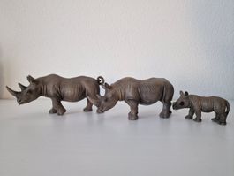 Schleich Spitzmaulnashorn Nashorn Tier