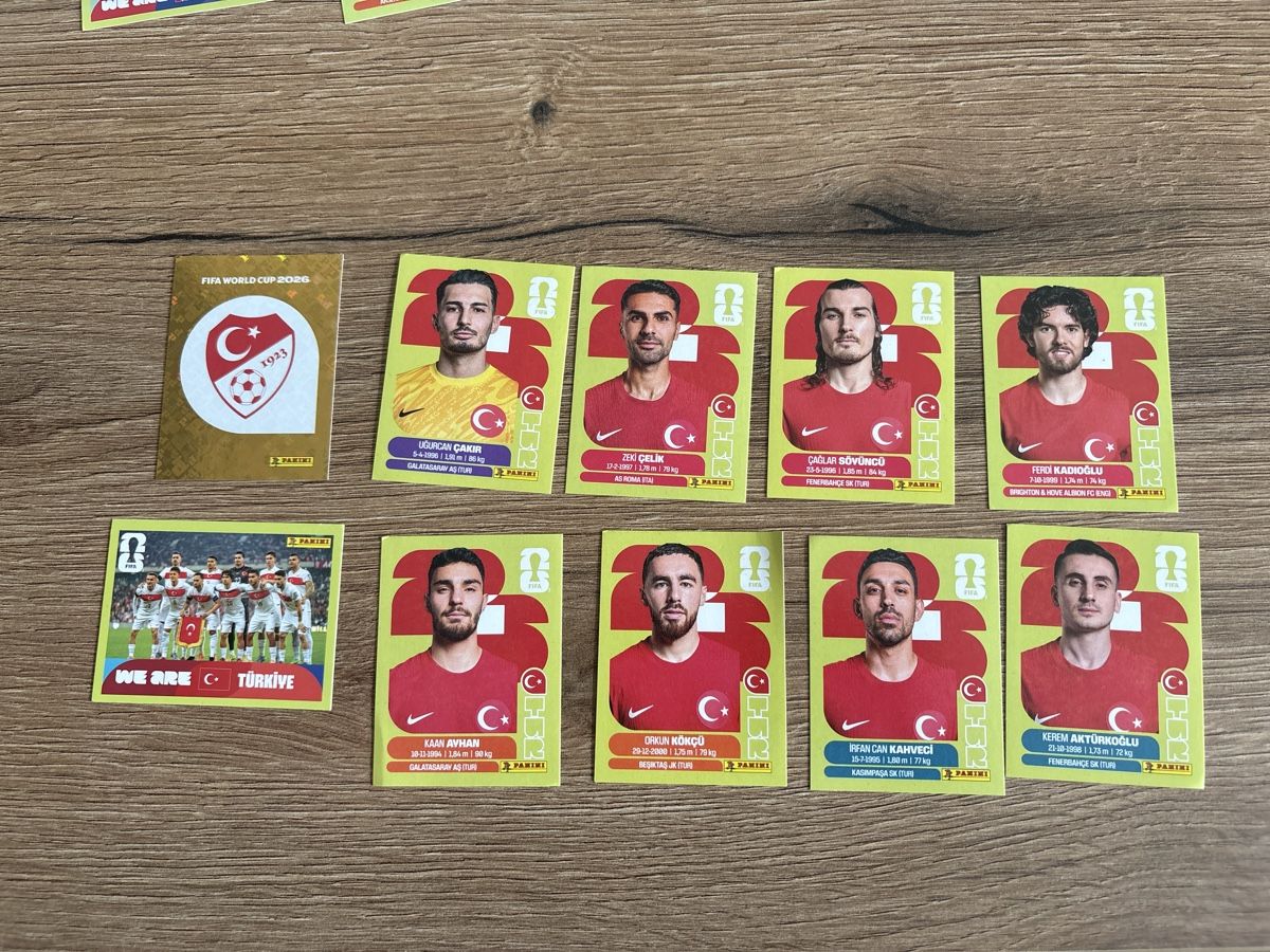 Panini Carte collezionabili: Panini WM 26 Türkei Sticker – Nuovo (secondo la descrizione) da Menznau venduto da Hetfield85