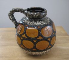 Vintage Keramik Vase Fat Lava 70er Jahre