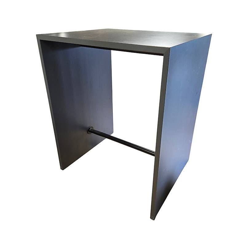 Tavoli: Bartisch Kunstharz anthrazit B 90 x T 75 x H 110 cm – Usato da Wolhusen venduto da Gastrorampe