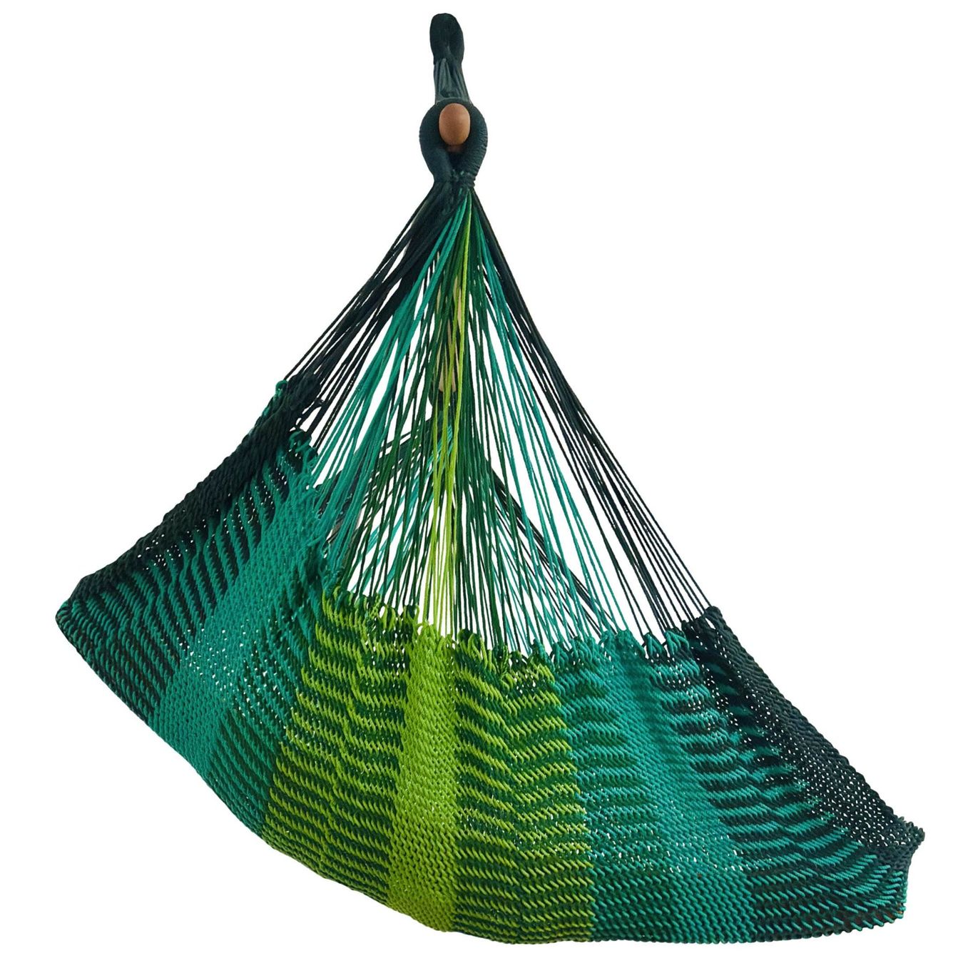 Poltrone pensili da giardino: MacaMex Netz-Hängesessel ocean Baumwolle – Nuovo e nell'imballaggio originale da Tulln venduto da HaengemattenShop 1