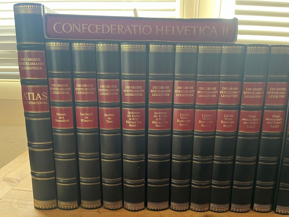 Libri: Die grosse Bertelsmann Lexikothek: Vollständige Sammlung – Nuovo (secondo la descrizione) da Dietikon venduto da c.froehlich 1