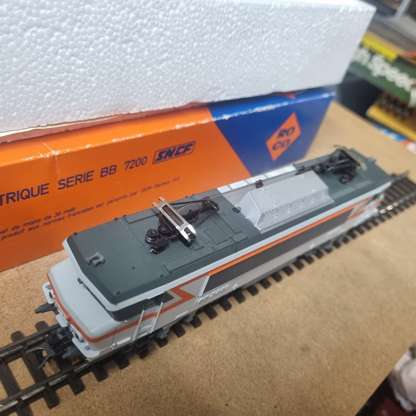 Modellini di ferrovie: SNCF BB 7201 Elektrolok Modell mit OVP – Usato da Männedorf venduto da Spezial-Modelle 3