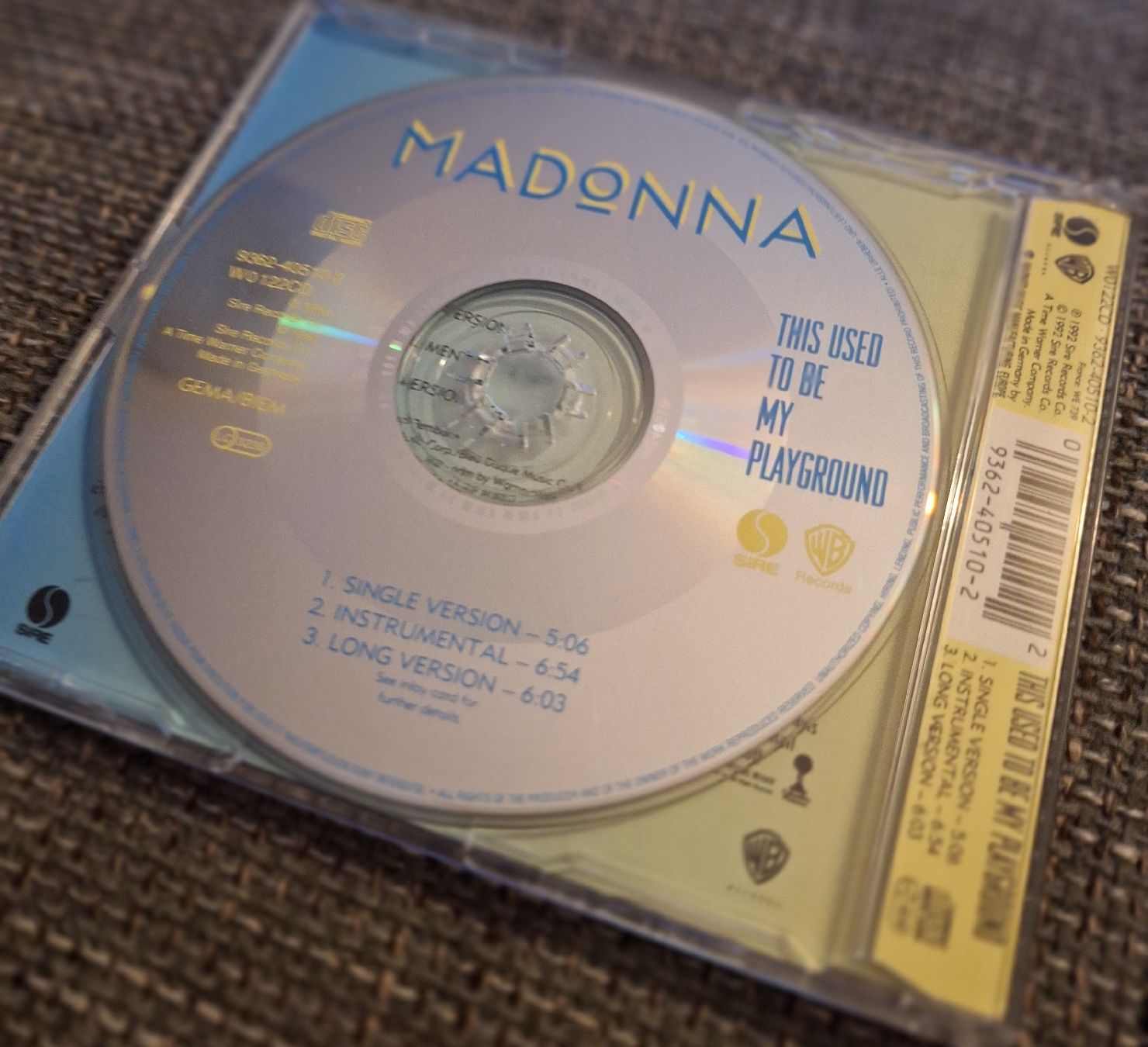 CD: Madonna This used to be my playground – Usato da Luzern venduto da thomarco 1