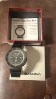 Junghans Mega Chrono Alarm Funkuhr – Originalbox & Unterlage