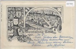 Gewerbe-Ausstellung Basel 1901 - Litho