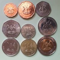 UGANDA - LOT 1 - 1000 SHILLINGS 1987 - 2015 - UNZIRKULIERT