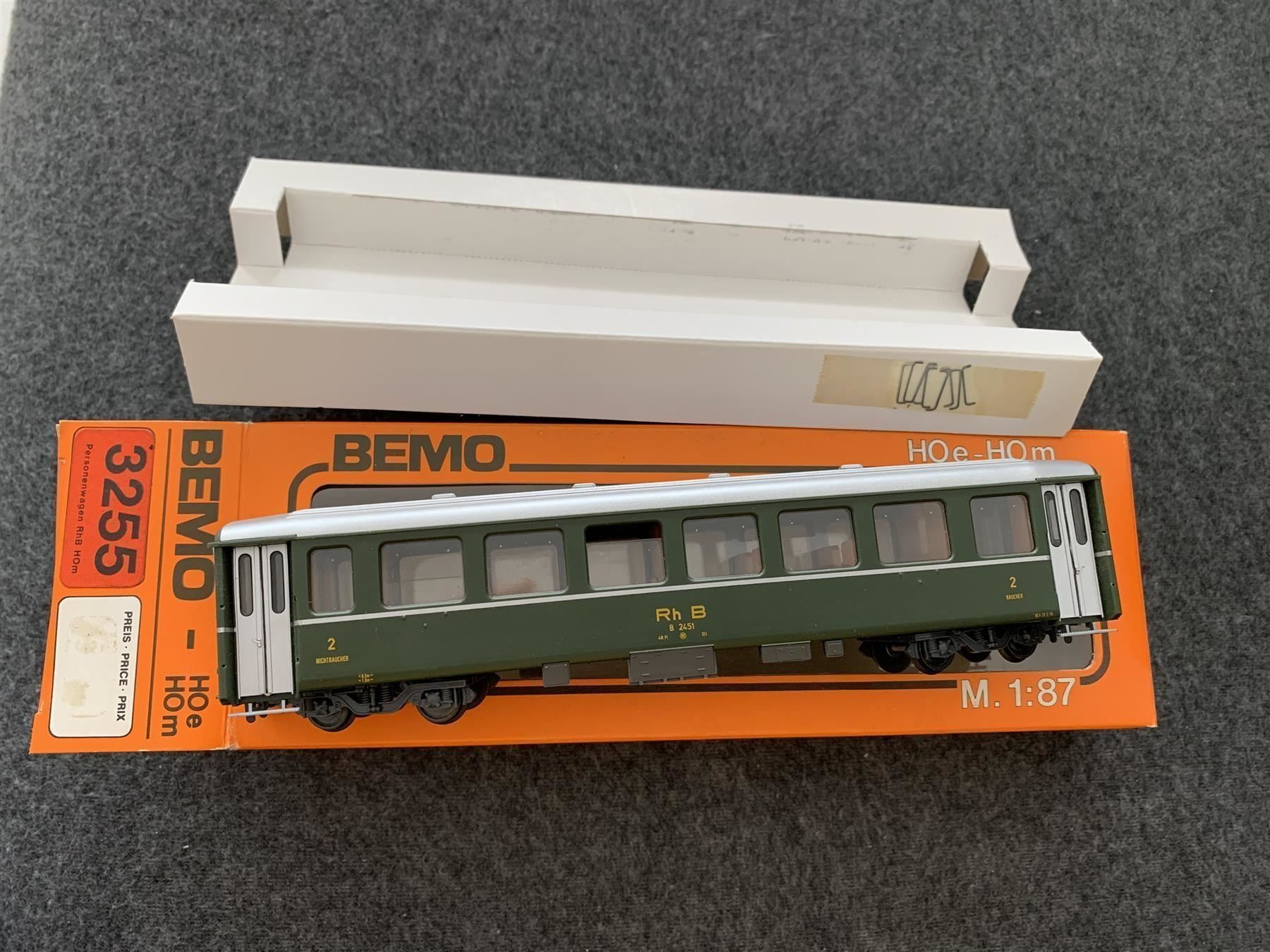 Bemo Modellini di ferrovie: Bemo 3255 Personnenwagen RhB 2 KL – Nuovo (secondo la descrizione) da Hauterive NE venduto da eriamch