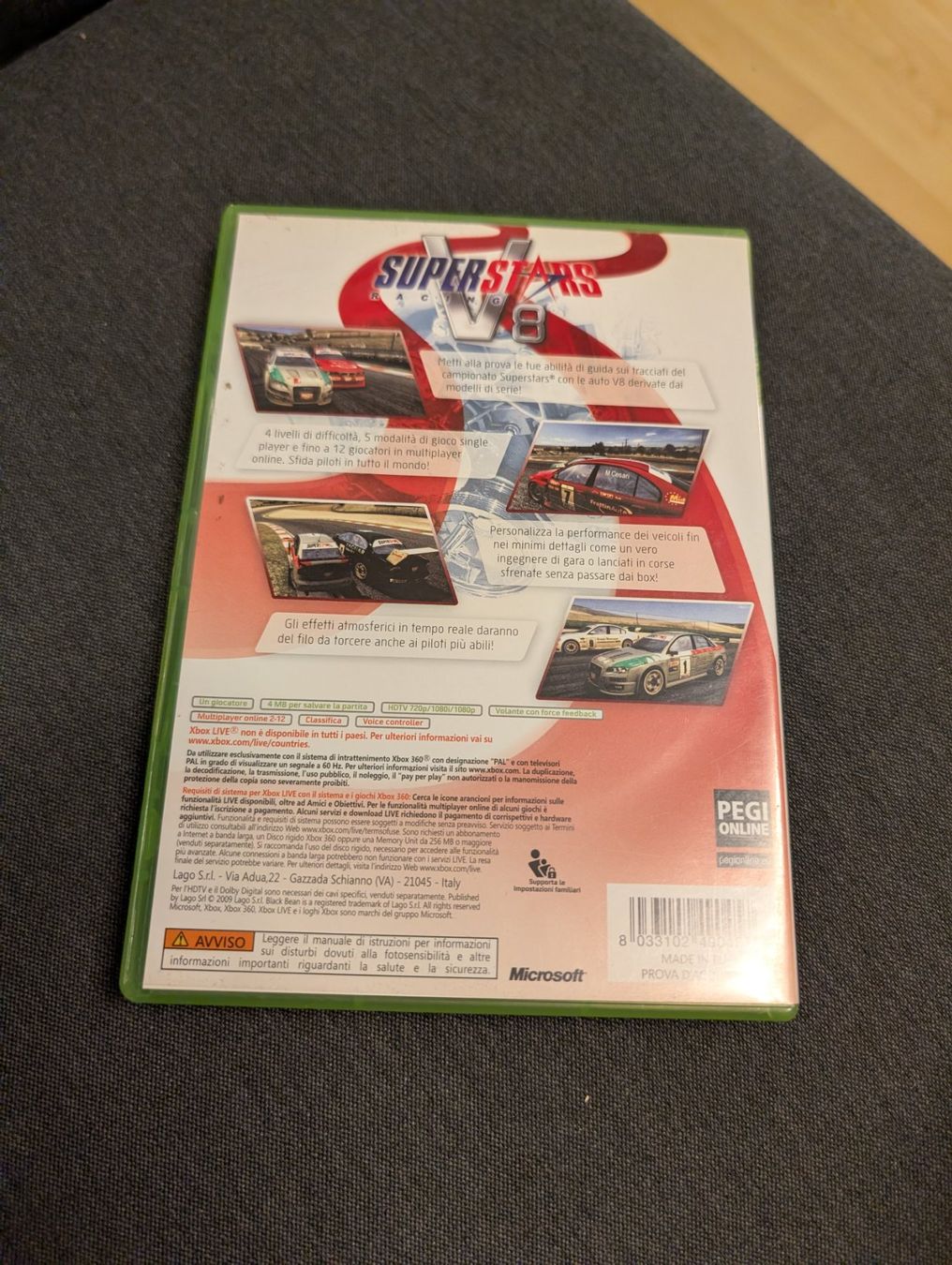 Giochi: Superstars v8 racing Microsoft Xbox 360 – Usato da Giubiasco venduto da Tici__nerd_Giubiasco 1
