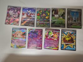 Pokémon Cards Lot (9) Koreanisch (KR): Alt Arts(AR) etc.