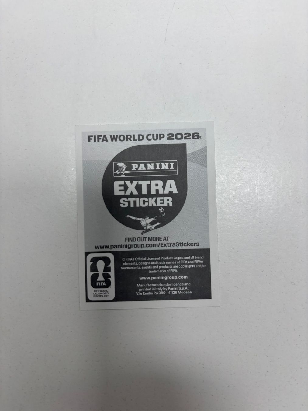 Panini Sammelbilder & Trading cards: Panini Extra Sticker Achraf Hakimi Gold World Cup 2026 – Gebraucht aus Pregassona von Roby17 2