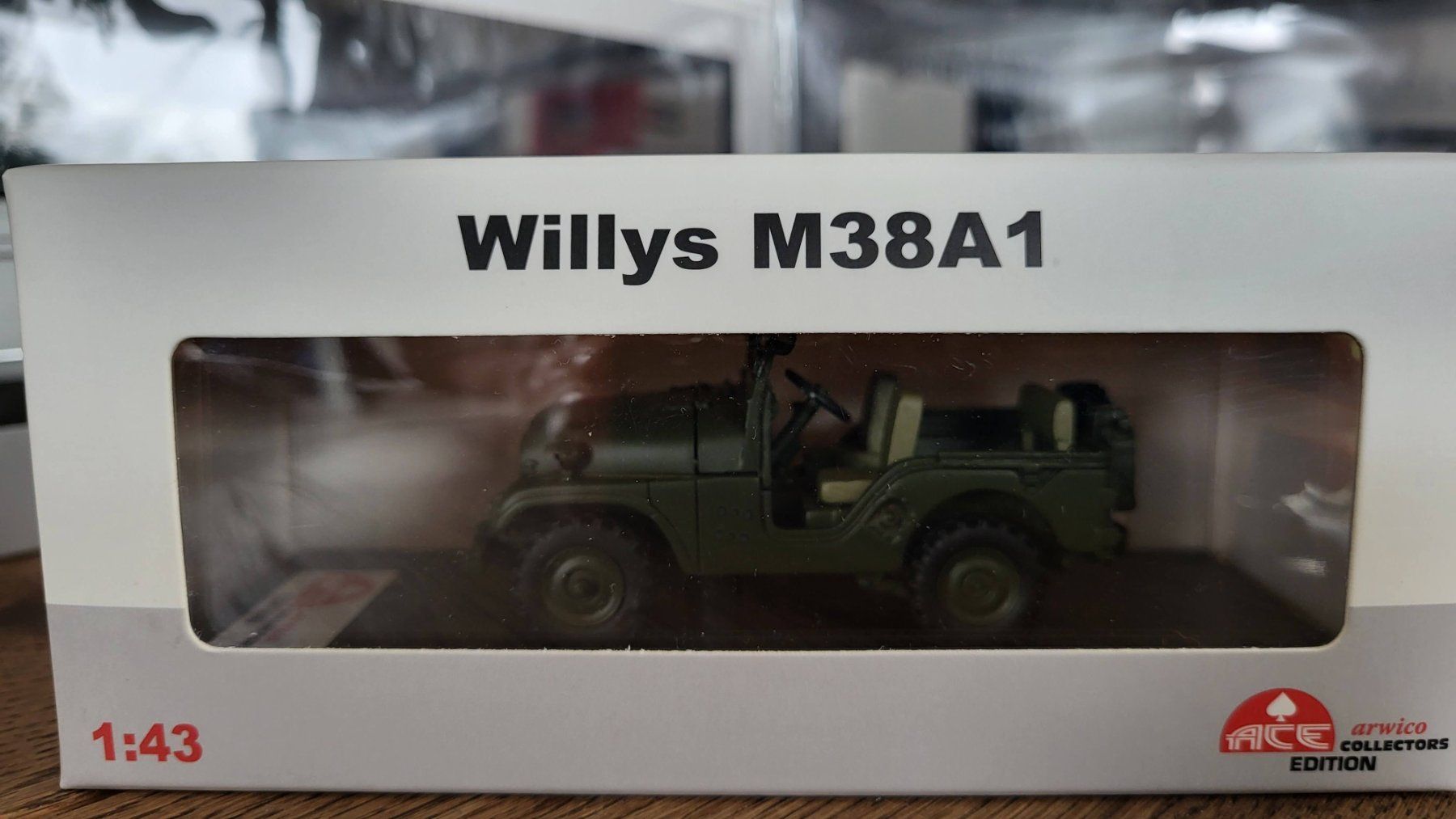 Modellini d'auto: Willys Jeep M38A1 Schweizer Armee 1:43 ACE – Usato da Rothrist venduto da Juana5 4