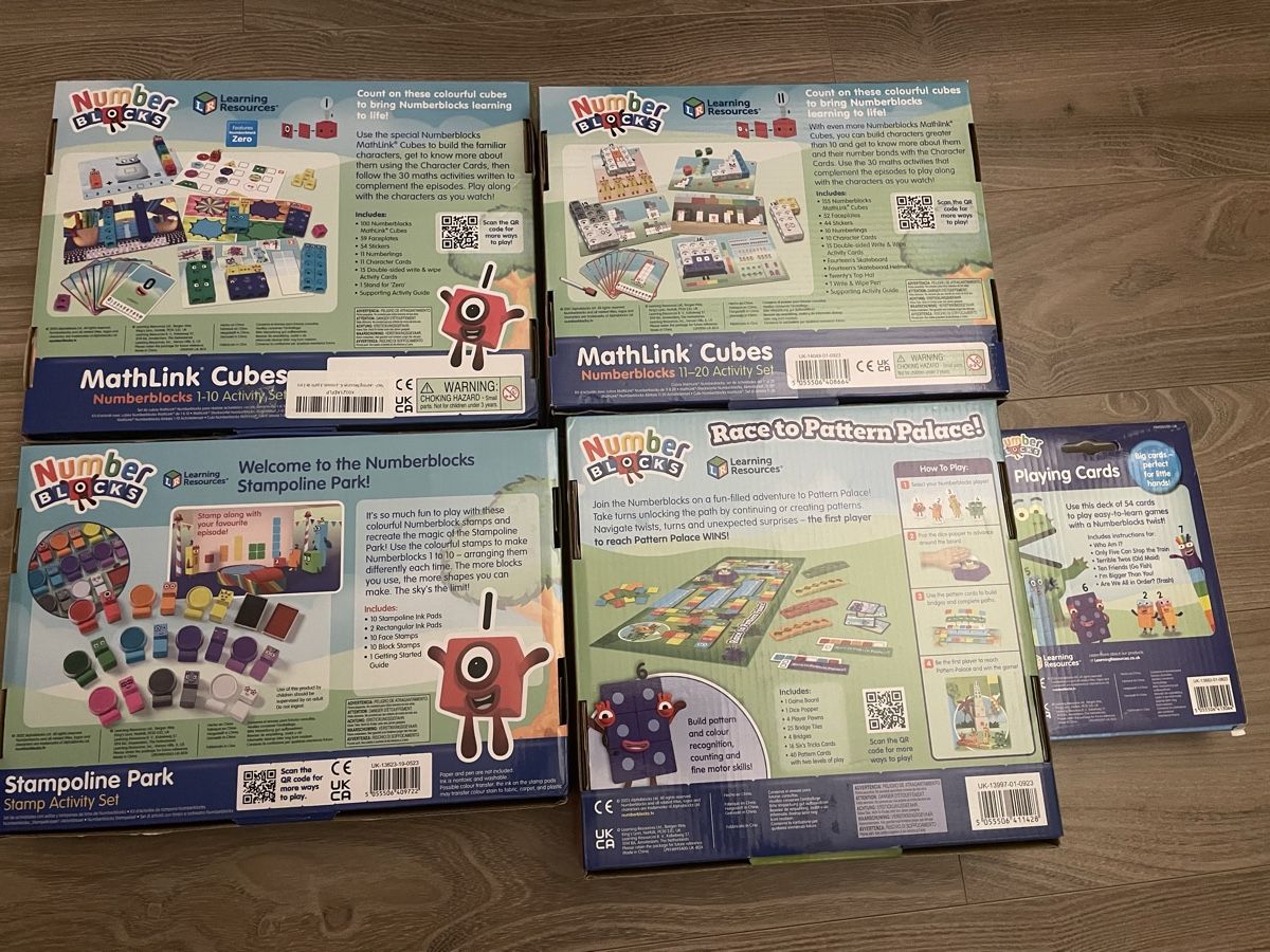 Giochi: Lot de jeux éducatifs Numberblocks Learning resources – Usato da Sierre venduto da Ruyfigas 1