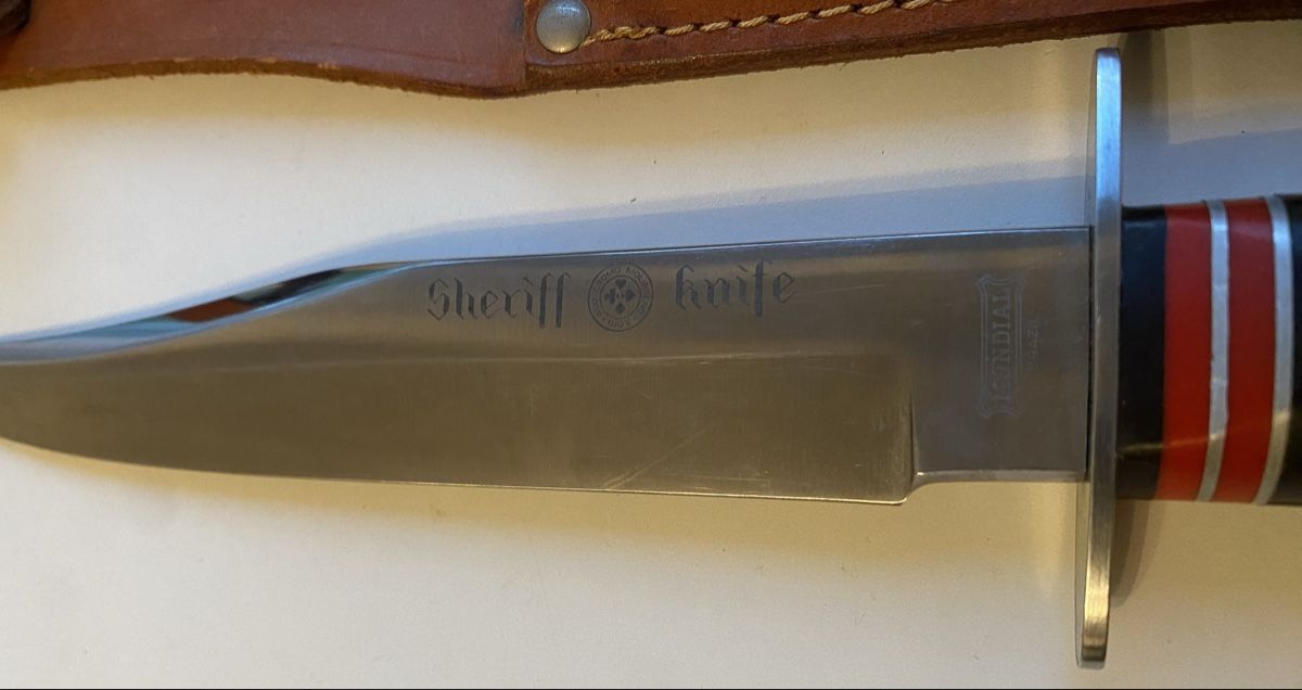 Accessori: Mundial Messer mit Lederscheide – Nuovo (secondo la descrizione) da Allschwil venduto da Deal_Tiger99 2