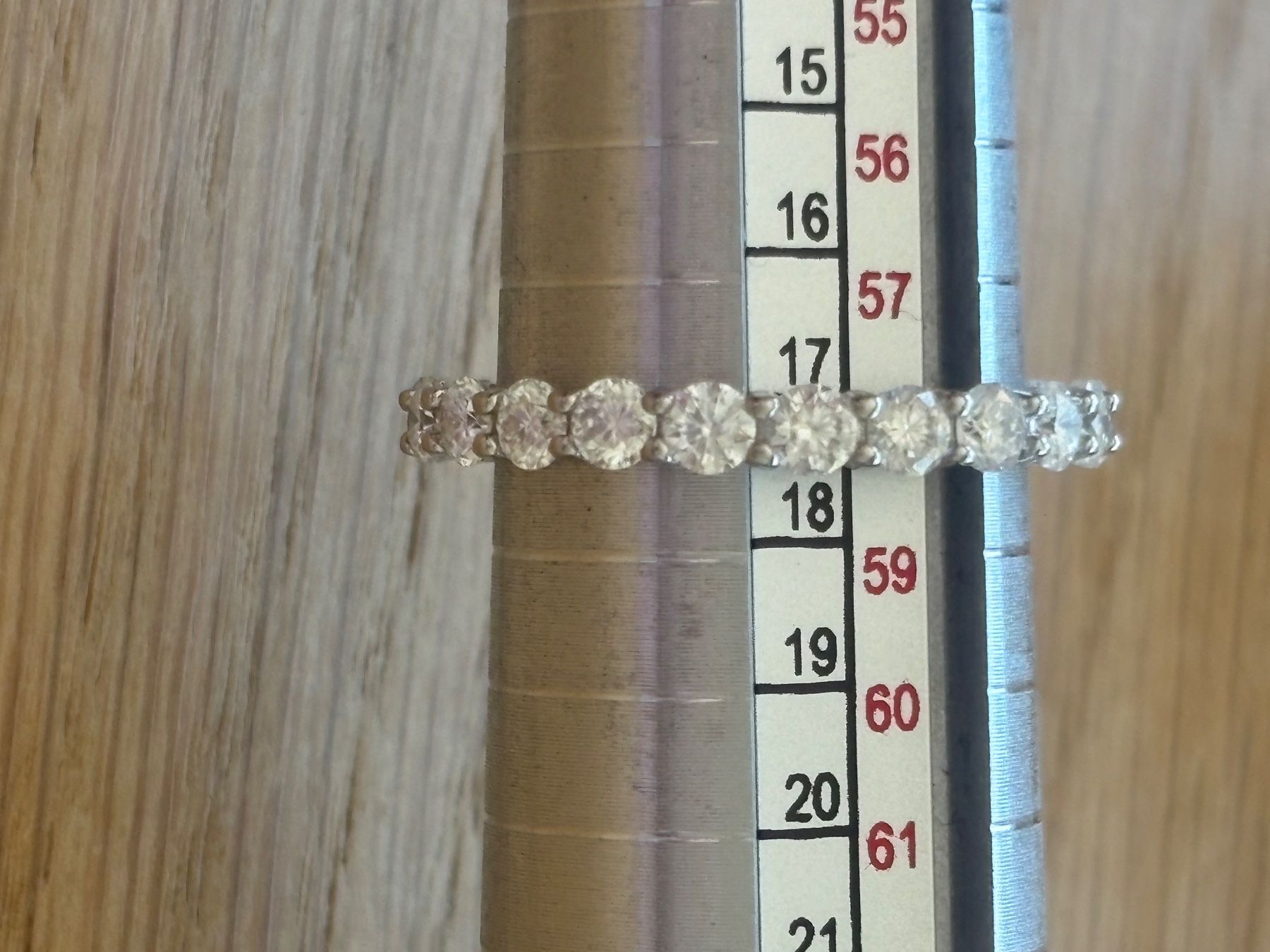 Anelli: Luxus Elegante Gr: 18/8 Ring Memoire Zirkonia Farbe Silber – Nuovo (secondo la descrizione) da Biel-Bienne venduto da Roserosse13 7