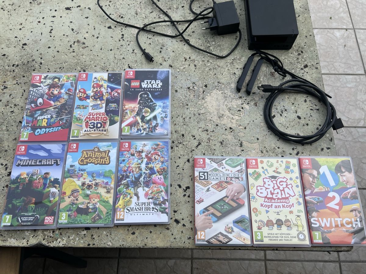Nintendo Konsolen: Switch excellent état 9 jeux – Gebraucht aus Le landeron von tit_w6xq 2