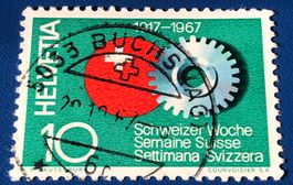 CH Briefmarken Vollstempel  