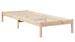 Einzelbett Rahmen Kiefer massiv 90x200 cm, gut erhalten
