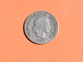 10 Rappen von 1885 M1106G