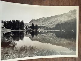 LENZERHEIDE - See mit Valbella  - Ansichtskarte