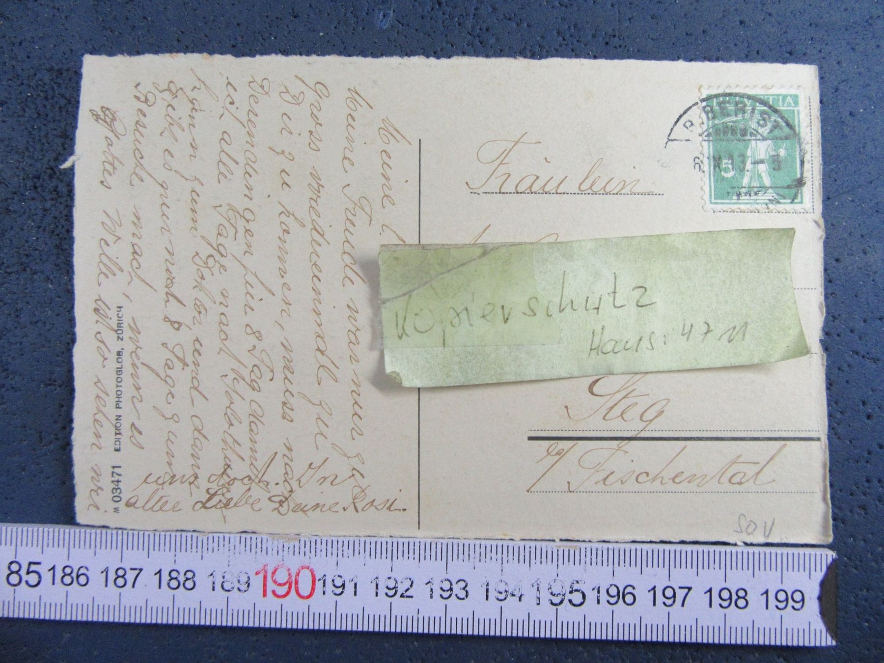 Ansichtskarten: SOLOTHUEN 1913 SO AK – Gebraucht aus Ettingen von Hausi4711 1