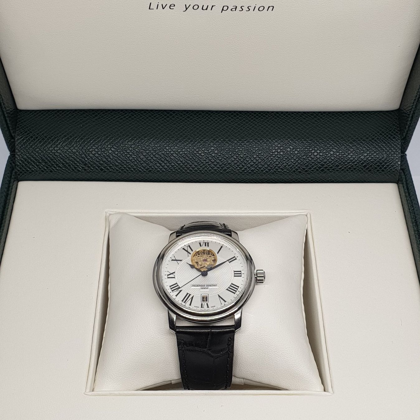 Frederique Constant Orologi: Frederique Constant automatik Uhr – Usato da Luzern venduto da Luzern-Goldhaus