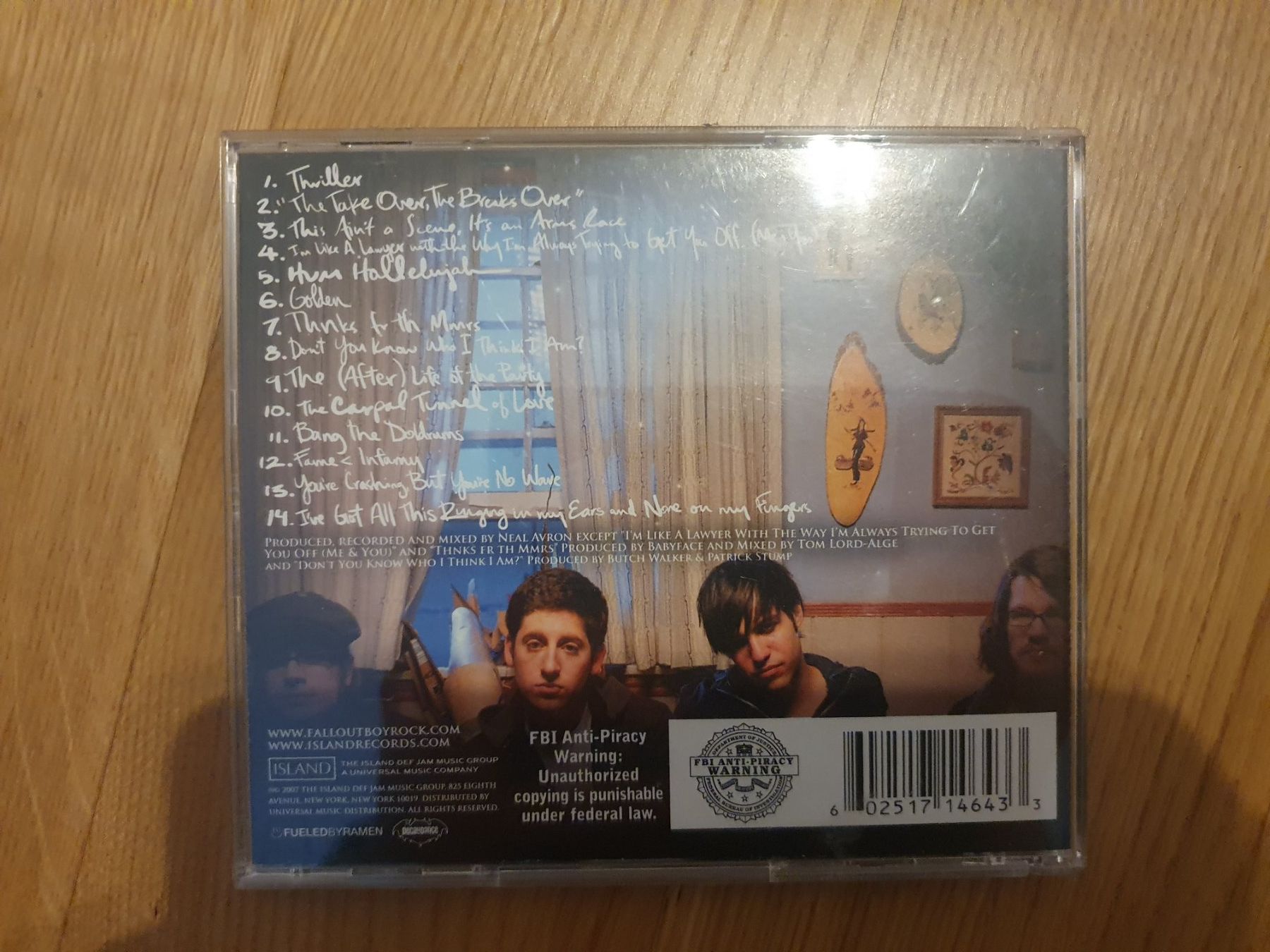 CD: CD Fall Out Boy: Infinity on High – Usato da Altendorf venduto da pascalMuenchen 1