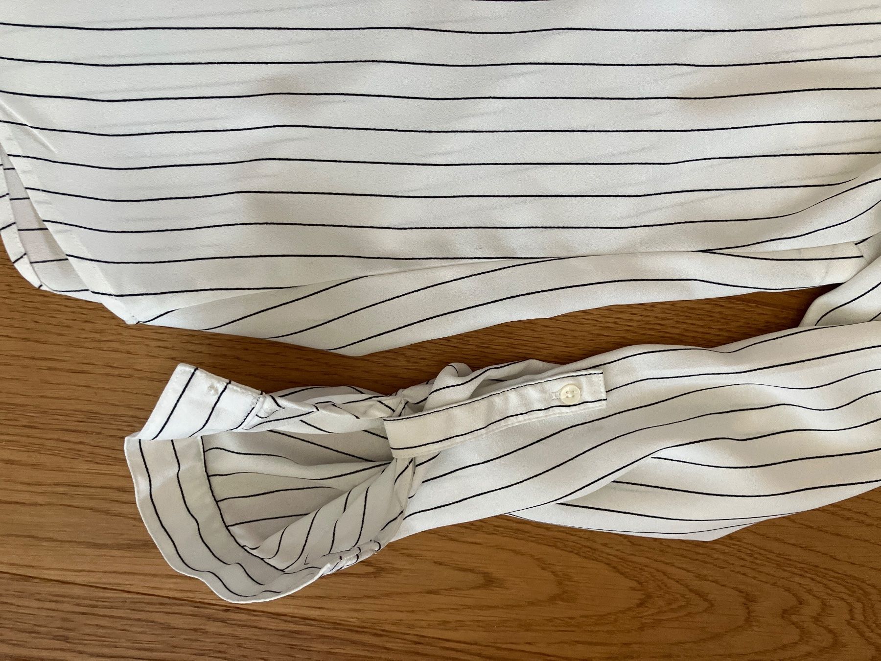 Tally Weijl Blusen: Bluse gestreift weiss schwarz Grösse L – Gebraucht aus Unterägeri von Bettsofa123 3