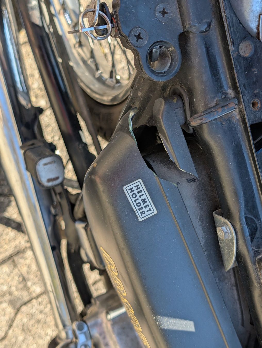 Honda Strasse: Honda CB 125 K Oldtimer – Gebraucht aus Wiezikon b.Sirnach von Romsche 7