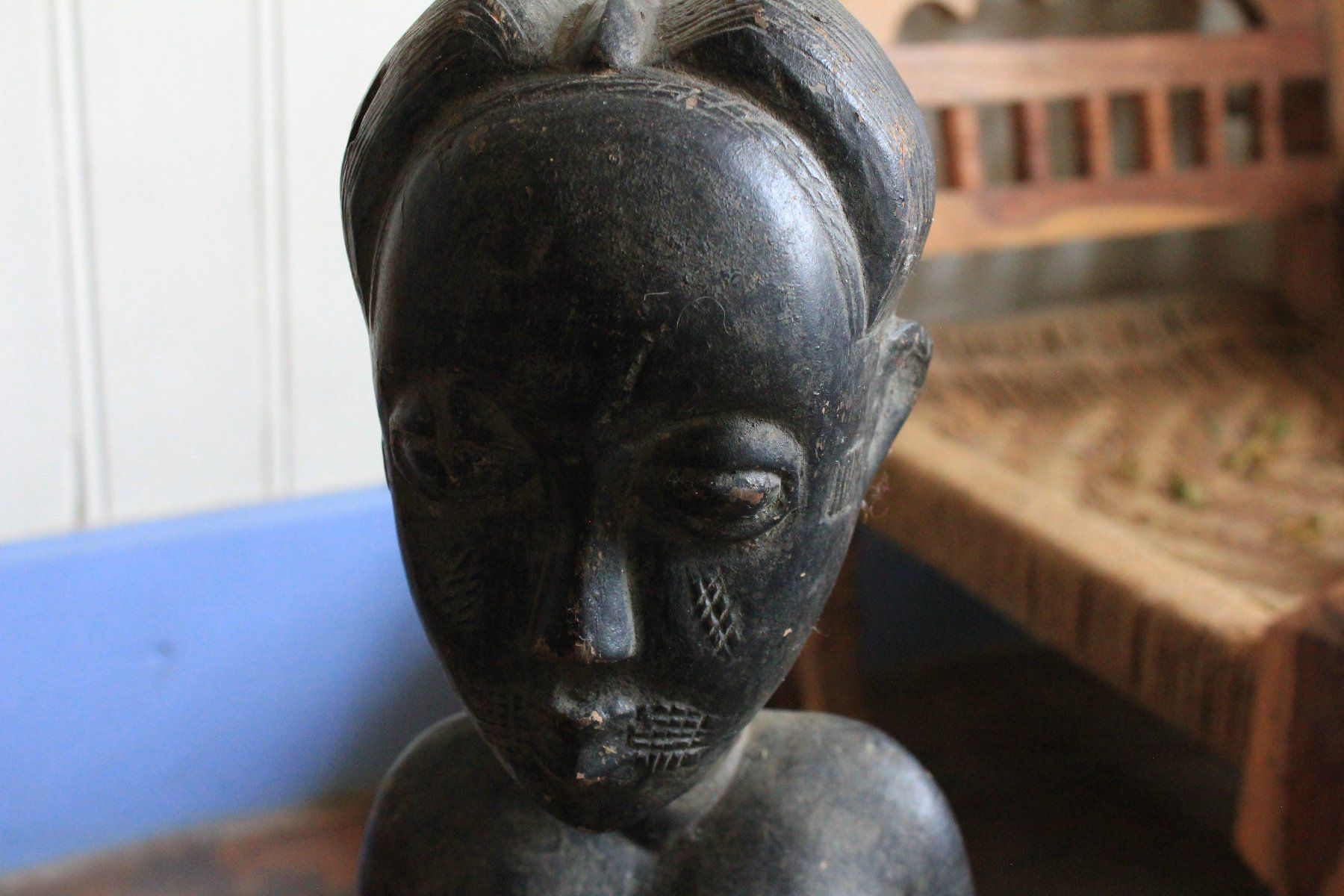 Sculture & Statue: Antike Ahnenfigur Baule Kongo – Usato da Lajoux JU venduto da webstuhl 1