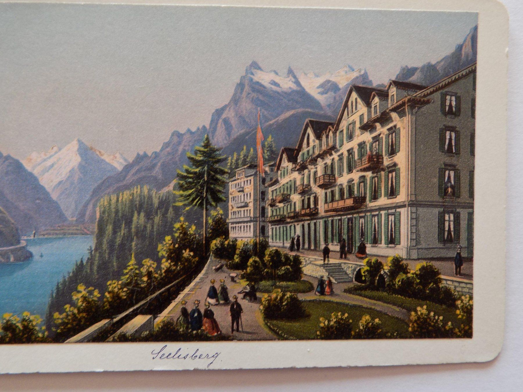 Incisioni: Seelisberg carte de visite – Usato da Risch venduto da Antikfee 3
