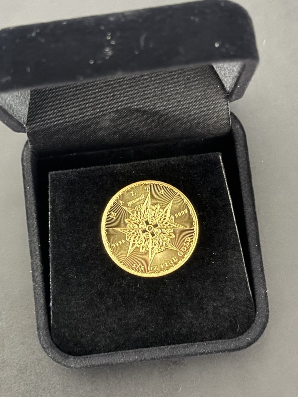 Tutti le monete: Goldmünzen 1/4 Malta – Nuovo e nell'imballaggio originale da Untersiggenthal venduto da byiggy 4